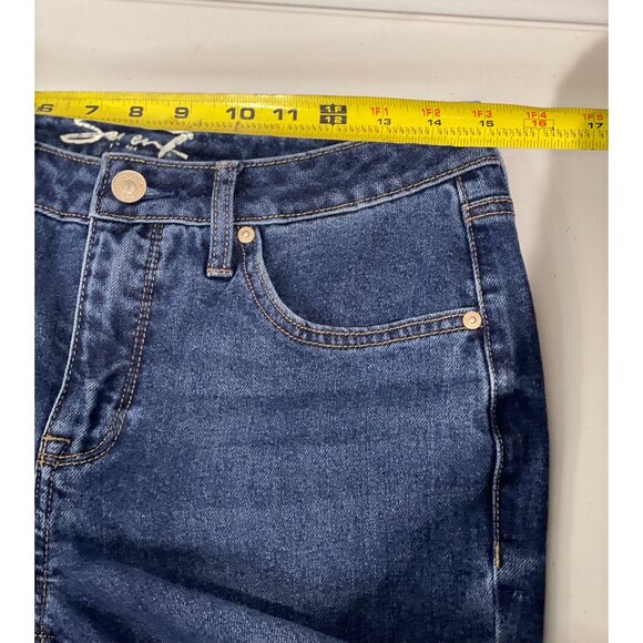 Seven7 Womens Slim Straight Jeans Size 4 Cotton/Polyester Blend Blue Denim - Picture 11 of 16